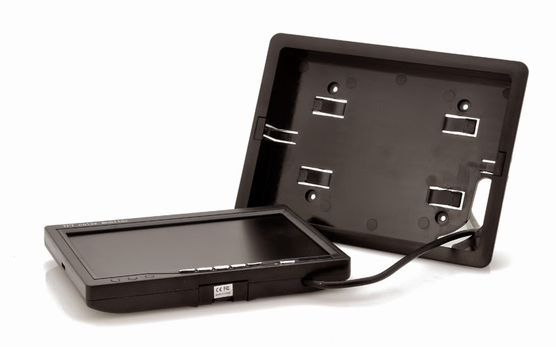 Monitor Auto 7 PolliciVisione Angolare 130° + Telecomando 3