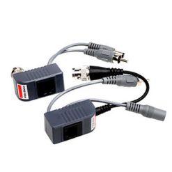 Moduli balun per conversione cavo da coax a UTP con audio