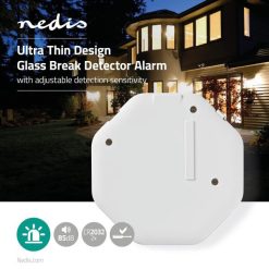 Allarme rottura vetro con vibrazione e shock sensor - allarme fino a 85db
