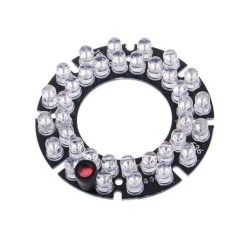 Corona illuminatore da 60mm - 36/42 leds - lente Varifocale