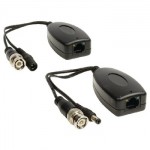 Video balun con Connettore RJ45 e presa CC