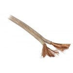 Cavo per altoparlanti 2x 1.50 mm² 100 m trasparente