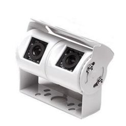 Telecamera CCD doppia ottica per retromarcia camper 115° SONY