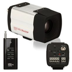 BOX Camera digitale CCD 1/4" OSD ottica motorizzata 39X 3.9 - 102mm