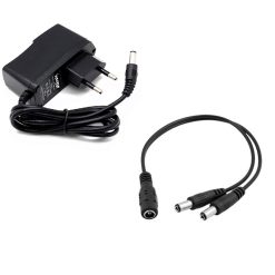 Alimentatore 12 volt stabilizzato con doppia uscita 1A totale