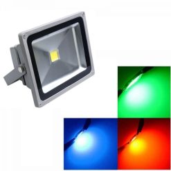 Faro luce colorata LED 50 watt RGB con telecomando
