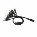 Splitter sdoppiatore di alimentazione DC 5,5 mm cavo a Y 8 uscite