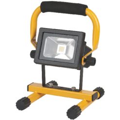 Proiettore portatile con manico LED 10 W 650 lm Nero / Giallo