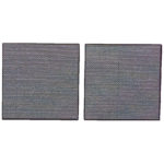 Coppia Griglia casse 8,5 x 8,5 x 0,9 cm x altoparlanti Center 80/130 Effect 80/130