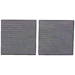 Coppia Griglia casse 8,5 x 8,5 x 0,9 cm x altoparlanti Center 80/130 Effect 80/130