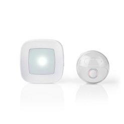 Campanello senza Fili a batterie 80 dB Bianco