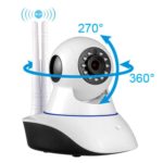Telecamera IP WIFI - audio - ruotabile - registrazione - visibile da APP e PC