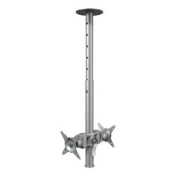 Supporto doppia TV a Soffitto Inclinabile 30 kg