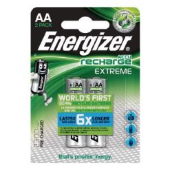 Batterie pile ricaricabili NiMH AA 1.2 V Extreme 2300 mAh - Blister 2 pezzi