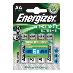 Batterie pile ricaricabili NiMH AA 1.2 V Extreme 2300 mAh - Blister 4 pezzi
