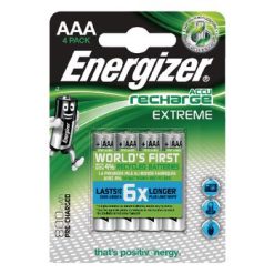 Batterie pile ricaricabili NiMH Batteria AAA 1.2 V Extreme 800 mAh - Blister 4 pezzi