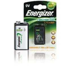 Batteria pila ricaricabile NiMH E-Block 8.4 V Power Plus 175 mAh - Blister 1 pezzo