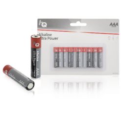 Batterie Alcaline AAA 1.5 V 10-Blister