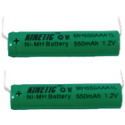 Pile ricaricabili NiMH Pacco batterie 1.2 V 550 mAh 1-Pack