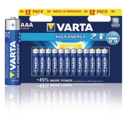 Batterie Alcaline AAA 1.5 V High Energy 12-Pack