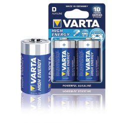 Batterie Alcaline D 1.5 V High Energy Blister da 2