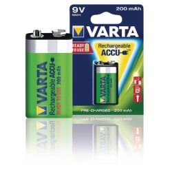 Batteria pila ricaricabile NiMH E-Block 8.4 V 200 mAh - Blister 1 pezzo - transistor