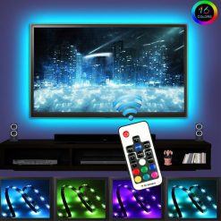 Kit leds RGB TV per creare un atmosfera unica e per riposare gli occhi