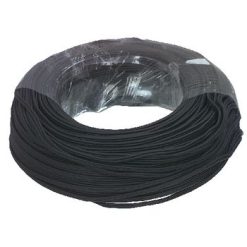 Cavo Audio Stereo su bobina 2x 0.08 mm² 100 m Nero