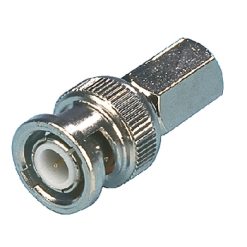Connettore BNC 7.0 mm Maschio Metallo Argento