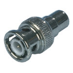 Adattatore BNC BNC Maschio - RCA Femmina Argento