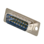 Connettore a vaschetta per computer D-Sub 15-Pin Maschio Argento