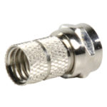 Connettore F 7.4 mm Maschio Metallo Argento