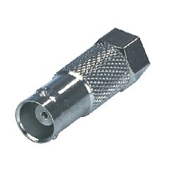 Adattatore di Antenna F Maschio - BNC Femmina Argento