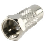 Adattatore di Antenna F Maschio - RCA Femmina Argento