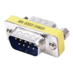 Adattore di Serie D-suB A 9 Pin Maschio - D-suB A 9 Pin Maschio Metallo