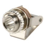 Monoconnettore 3.5 mm Femmina Metallo Argento