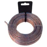 Cavo audio per Speaker su bobina 2x 1.50 mm² 10.0 m Trasparente
