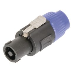 Connettore Speaker 2-Pin Maschio PVC Nero