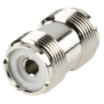 Adattatore di Antenna PL259 Femmina - PL259 Femmina Argento