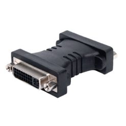 DVI DVI-I 24 + 5-Pin Femmina - DVI-I 24 + 5-Pin Femmina Nero