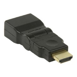 HDMI ad Alta Velocità  con Adattatore Ethernet Perno Connettore HDMI - HDMI Femmina Nero