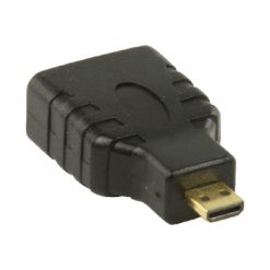 HDMI ad Alta Velocità  con Adattatore Ethernet HDMI Micro Maschio - HDMI Femmina Nero