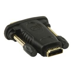 HDMI ad Alta Velocità  con Adattatore Ethernet DVI-D 24 + 1-Pin Maschio - HDMI Femmina Nero