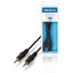 Cavo audio stereo Maschio da 3.5 mm - Maschio da 3.5 mm 3.00 m Nero