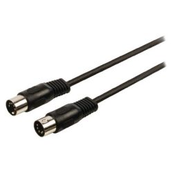 Stereo Cavo Audio din 5-Pin Maschio - din 5-Pin Maschio 1.00 m Nero