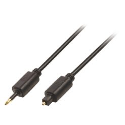 Cavo Audio Digitale Toslink Maschio - Cavo a Fibre Ottiche da 3,5 mm maschio 3.00 m Nero