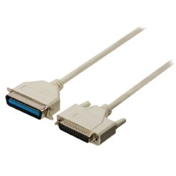 Cavo Parallelo D-suB A 25 Pin Maschio - Centronics 36-Pin Maschio 2.00 m Avorio