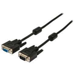 Prolunga VGA VGA Maschio - VGA Femmina 10.0 m Nero