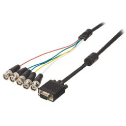 Cavo VGA VGA Maschio - 5x BNC Maschio 2.00 m Nero