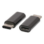 Adattatore USB 2.0 USB-C Maschio - USB Micro B Femmina Nero
